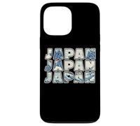 Souvenir du Japon Grande Vague Off Kanagawa Hokusai Vintage Coque pour iPhone 13 Pro Max