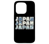 Souvenir du Japon Grande Vague Off Kanagawa Hokusai Vintage Coque pour iPhone 15 Pro