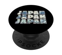 Souvenir du Japon Grande Vague Off Kanagawa Hokusai Vintage PopSockets PopGrip Adhésif