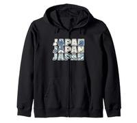 Souvenir du Japon Grande Vague Off Kanagawa Hokusai Vintage Sweat à Capuche