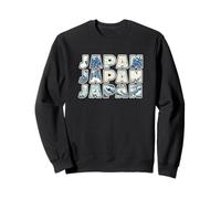 Souvenir du Japon Grande Vague Off Kanagawa Hokusai Vintage Sweatshirt