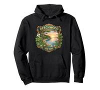 Souvenir du lac Ontario du Parc d'État de Beechwood à New York Sweat à Capuche