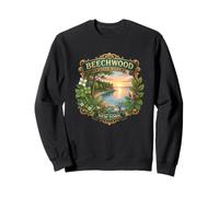 Souvenir du lac Ontario du Parc d'État de Beechwood à New York Sweatshirt