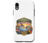 Souvenir du lac Ontario du Parc d'État de Braddock Bay à New York Coque pour iPhone XR