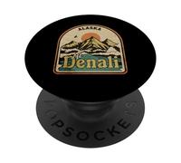 Souvenir du mont Denali / Mont Denali PopSockets PopGrip Adhésif