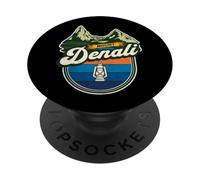 Souvenir du Mont Denali/Mont Denali PopSockets PopGrip Adhésif