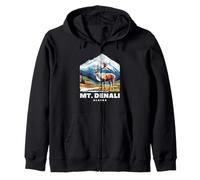Souvenir du Mont Denali/Mont Denali Sweat à Capuche