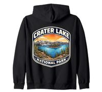 Souvenir du Parc National de Crater Lake Oregon Randonnée Sweat à Capuche