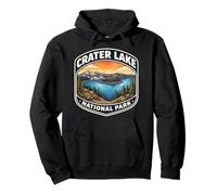 Souvenir du Parc National de Crater Lake Oregon Randonnée Sweat à Capuche