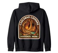 Souvenir du Parc National des cavernes de Carlsbad Visiteur du Nouveau-Mexique Sweat à Capuche
