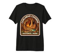Souvenir du Parc National des cavernes de Carlsbad Visiteur du Nouveau-Mexique T-Shirt Haut de Gamme