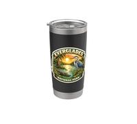 Souvenir du parc national des Everglades Nature Gobelet isotherme en acier inoxydable double paroi