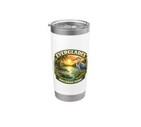 Souvenir du parc national des Everglades Nature Gobelet isotherme en acier inoxydable double paroi