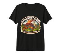 Souvenir du Parc National des volcans d'Hawaï T-Shirt Haut de Gamme