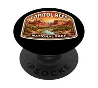 Souvenir du Parc National du Capitol Reef Utah Souvenir Visiteur PopSockets PopGrip Adhésif