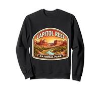 Souvenir du Parc National du Capitol Reef Utah Souvenir Visiteur Sweatshirt