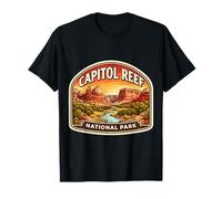 Souvenir du Parc National du Capitol Reef Utah Souvenir Visiteur T-Shirt