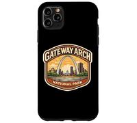 Souvenir du Parc National Gateway Arch Missouri Coque pour iPhone 11 Pro Max