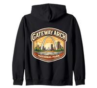 Souvenir du Parc National Gateway Arch Missouri Sweat à Capuche