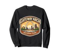 Souvenir du Parc National Gateway Arch Missouri Sweatshirt