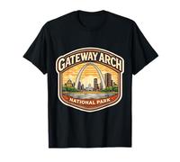 Souvenir du Parc National Gateway Arch Missouri T-Shirt