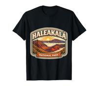Souvenir du Parc National Haleakala à Hawaï Randonnée T-Shirt