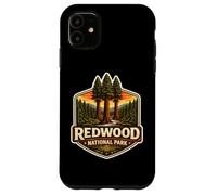 Souvenir du Parc National Redwood en Californie Coque pour iPhone 11