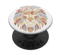 Souvenir du Patrimoine Persan Ancien Symbole du Lion de Perse PopSockets PopGrip Adhésif