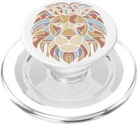 Souvenir du Patrimoine Persan Ancien Symbole du Lion de Perse PopSockets PopGrip pour MagSafe