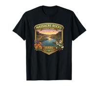 Souvenir du Sentier du Parc National de Massacre Rocks en Idaho et en Oregon T-Shirt