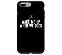 Souvenir du Voyageur de croisière Wake Me Up When We Dock Coque pour iPhone 7 Plus/8 Plus