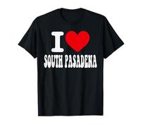 Souvenir en Forme de cœur avec Inscription « I Love South Pasadena California » T-Shirt