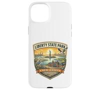 Souvenir Fantaisie Liberty State Park New Jersey Ellis Island Coque pour iPhone 15 Plus