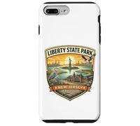 Souvenir Fantaisie Liberty State Park New Jersey Ellis Island Coque pour iPhone 7 Plus/8 Plus