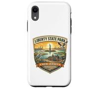 Souvenir Fantaisie Liberty State Park New Jersey Ellis Island Coque pour iPhone XR