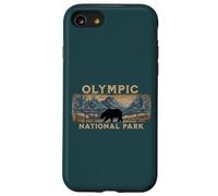 Souvenir Fantaisie Vintage Olympic National Park Washington Coque pour iPhone SE (2020) / 7/8