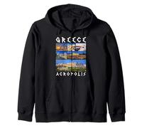 Souvenir Grec de l'Acropole de Grèce Sweat à Capuche
