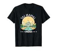 Souvenir Indien Taj Mahal pour Femmes et Hommes T-Shirt