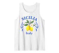 Souvenir Italien Sicilia Souvenirs de Citrons de Sicile Débardeur