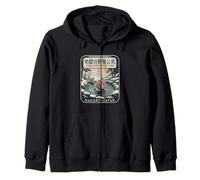 Souvenir Japonais des singes Jigokudani Snow Onsen du Parc de Nagano Sweat à Capuche