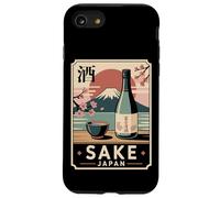 Souvenir Kanji du Japon Vintage Mont Fuji Rétro Kanji Coque pour iPhone SE (2020) / 7/8
