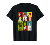 Souvenir Malaga Espetos Musée Faro Perita Semaine Sainte T-Shirt