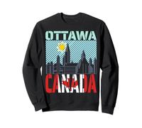 Souvenir marquant de la Ligne d'horizon d'Ottawa, du Canada, de la Campagne et de la Ville Sweatshirt