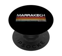 Souvenir Marrakech rétro Marrakech Maroc PopSockets PopGrip Adhésif