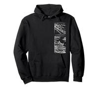 Souvenir Minimaliste de Voyage en Corée du Sud Kpop Sweat à Capuche