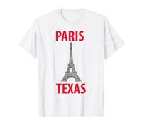 Souvenir Paris Texas USA T-Shirt