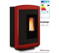 Souvenir Plus Lux 5.0 10kW Poêle à granulés rouge