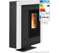 1 X POÊLE A GRANULeS SOUVENIR STEEL EVO Couleur Bordeaux