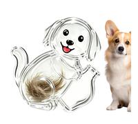 Souvenir Poils De Chien Aimants frigo transparents mémoire et affichage | Support Commémoratif Pour Poils De Chien Pour Collection Crémation Maison Salon Réfrigérateur Bureau Extérieur