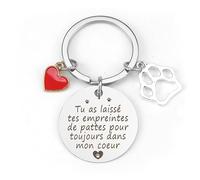 Souvenir Porte Clef Mémorial Chien Chat - Objets Commémoratifs Pour Chien Chat Cadeau De Perte De Sympathie